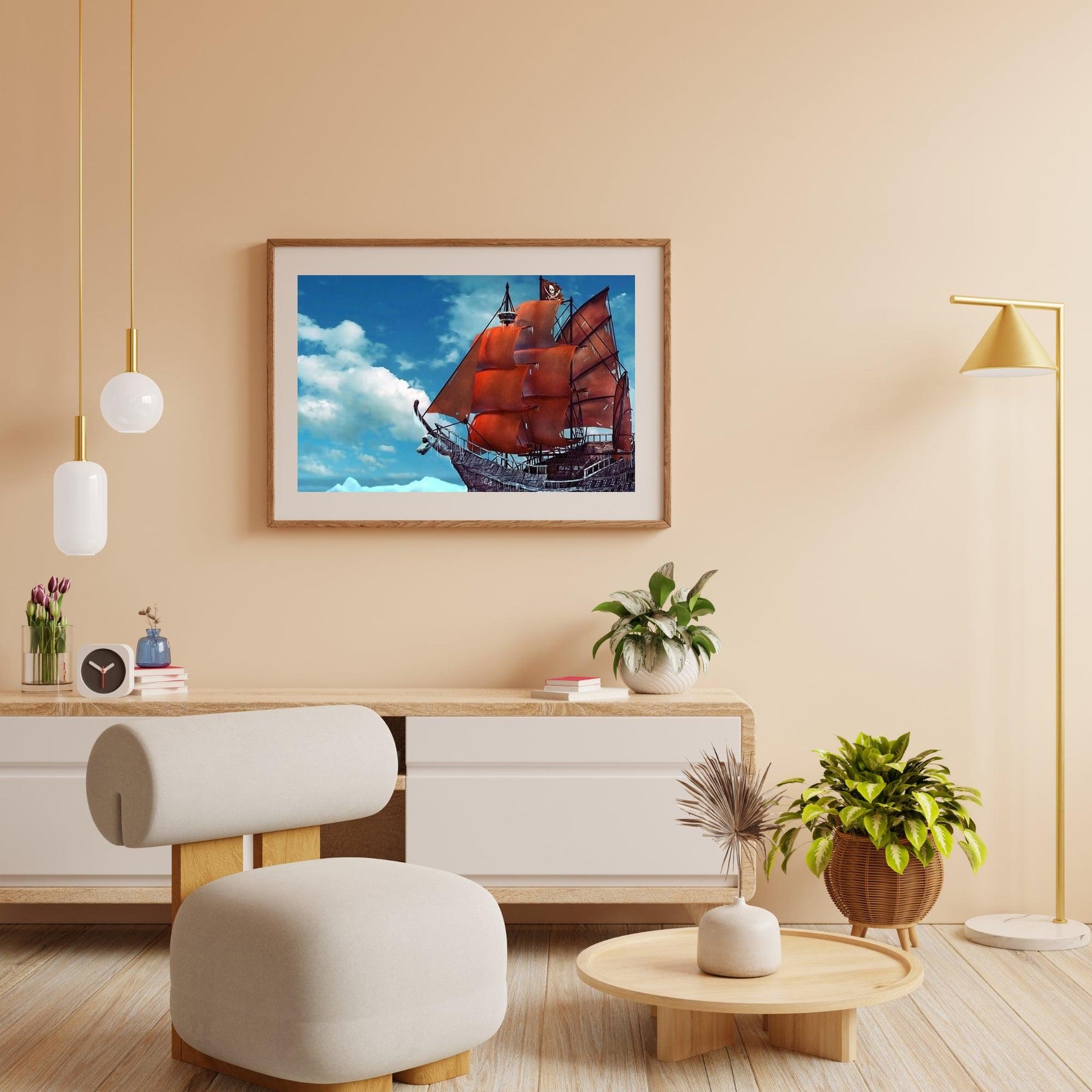 Diamantmaling Sejlbåd - SEOS Shop ®