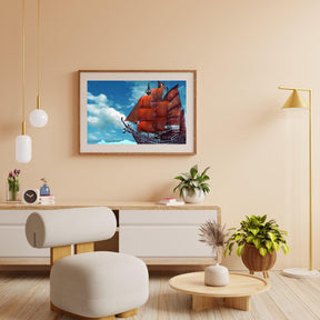 Diamantmaling Sejlbåd - SEOS Shop ®