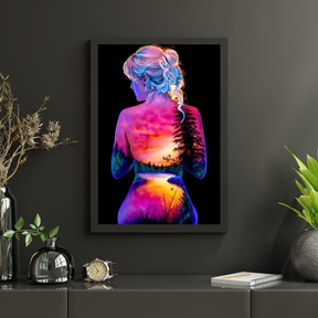 Diamantmaleri Sol og Måne med Stjerner Pige - SEOS Shop ®