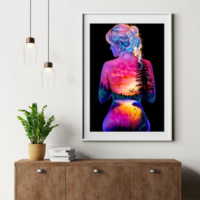 Diamantmaleri Sol og Måne med Stjerner Pige - SEOS Shop ®