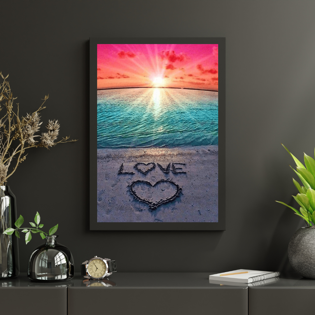 Diamantmaleri Solnedgang - SEOS Shop ®