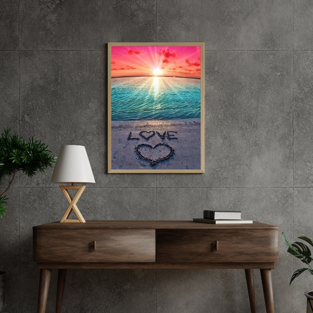 Diamantmaleri Solnedgang - SEOS Shop ®