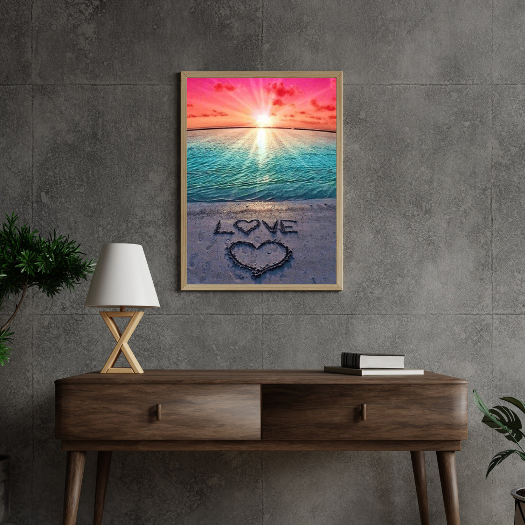 Diamantmaleri Solnedgang - SEOS Shop ®