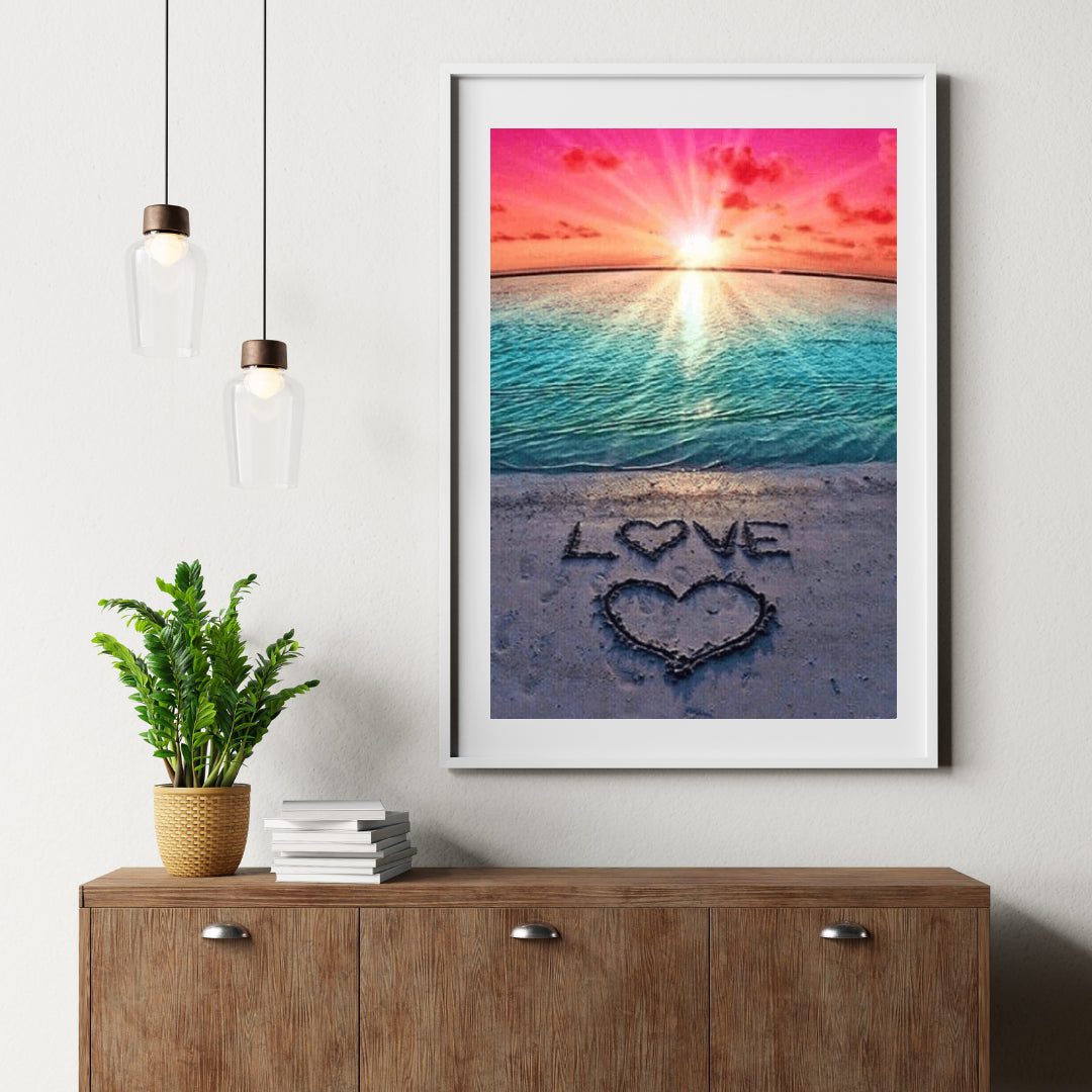 Diamantmaleri Solnedgang - SEOS Shop ®