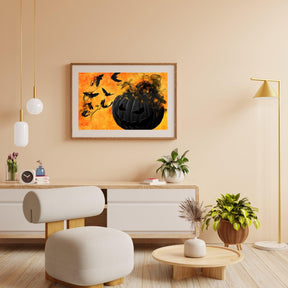 Diamantmaleri Sort Græskar - SEOS Shop ®