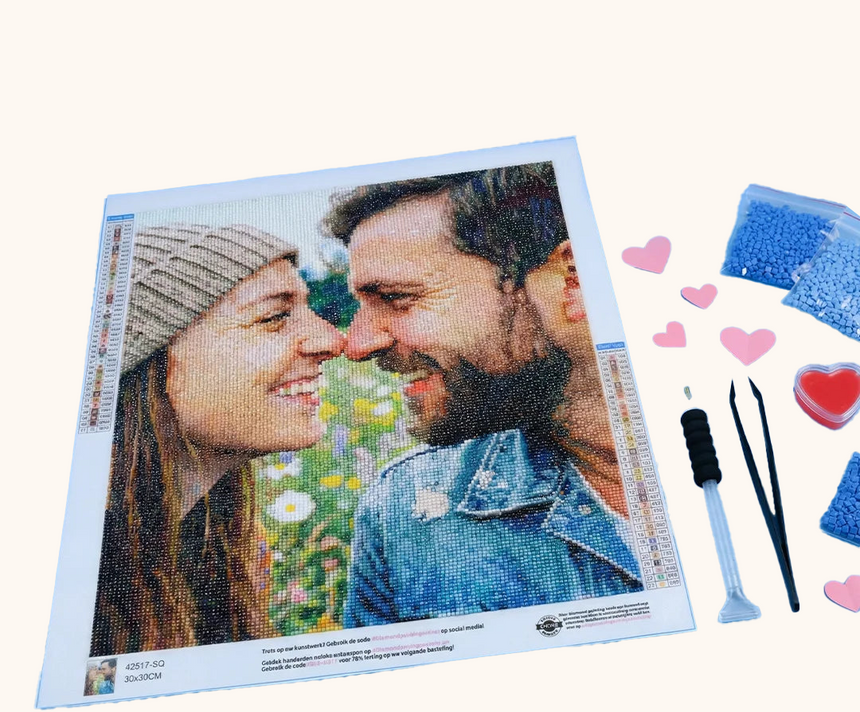 Diamond painting handleiding