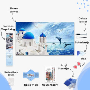 Delfiner i vandet | Storformat - Seos SHOP