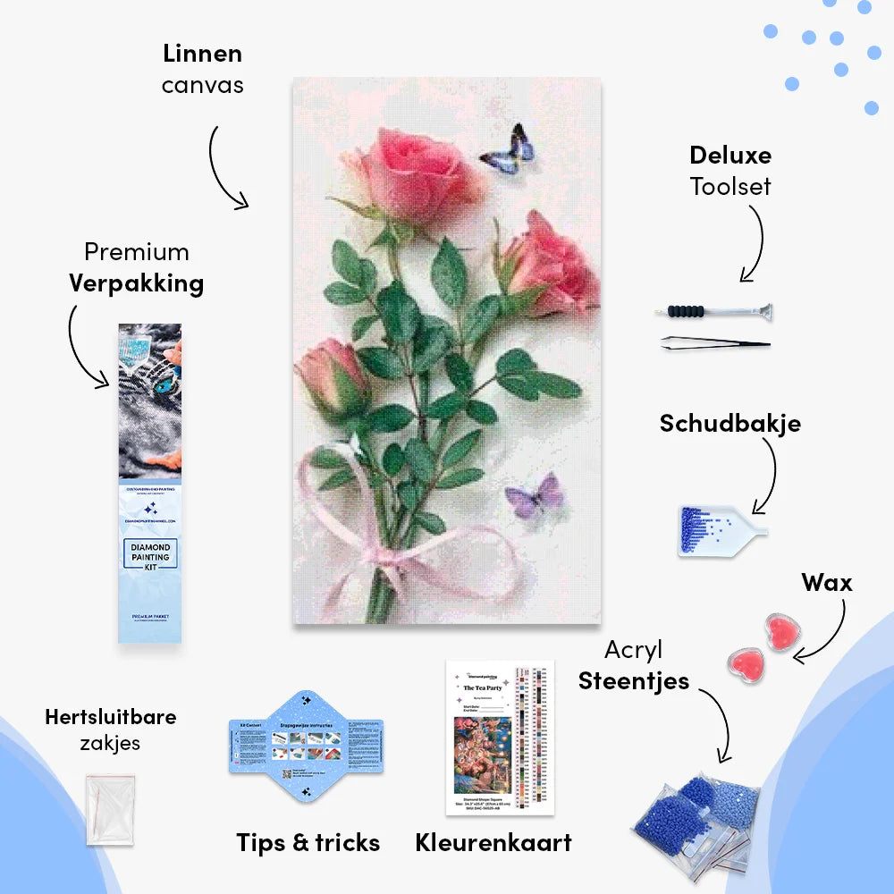 Tre roser | Stor størrelse - SEOS Shop ®