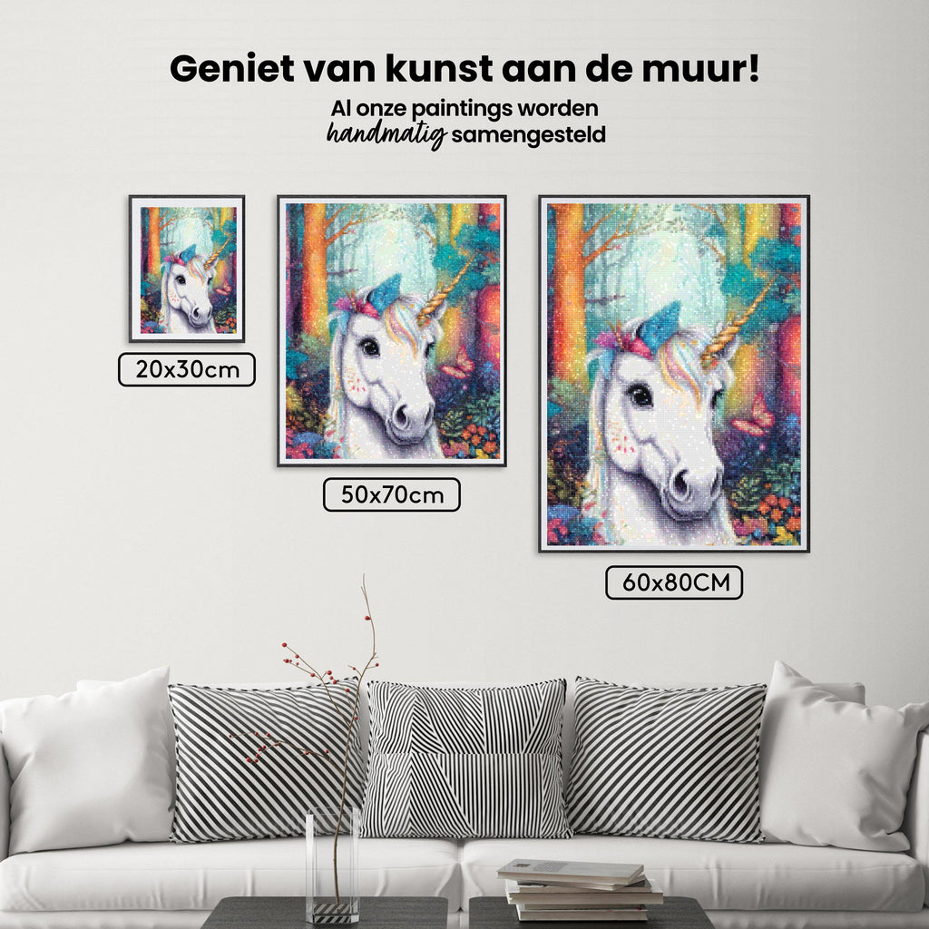 Diamantmaleri - Enhjørningsskov - SEOS Shop ®