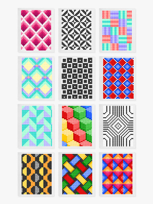 Mini-mesterværker - Geometrisk udgave