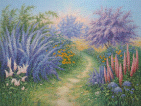 Diamantmaleri - Havehvisken