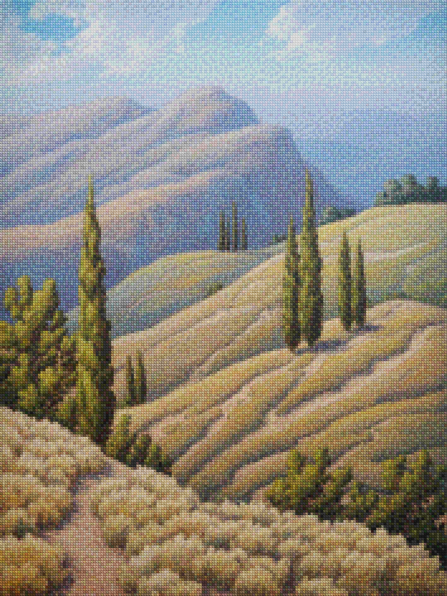 Diamantmaleri - Honningskyggebakker