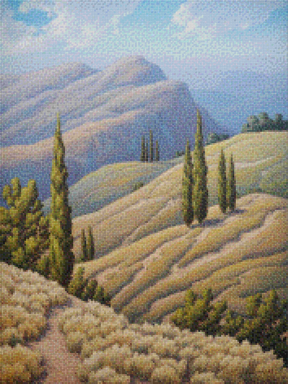 Diamantmaleri - Honningskyggebakker