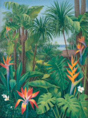 Diamantmaling - Tropernes nuancer