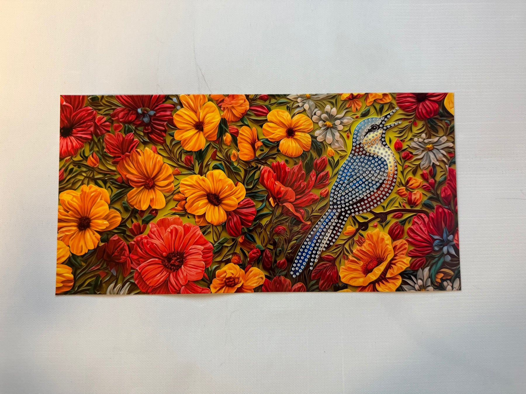 Diamantmaling lykønskningskort - sæt med 12 - inklusive kuverter