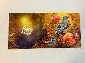 Diamantmaling lykønskningskort - sæt med 12 - inklusive kuverter