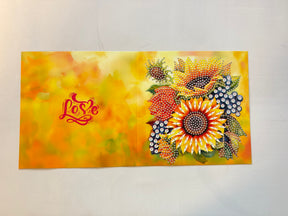 Diamantmaling lykønskningskort - sæt med 12 - inklusive kuverter