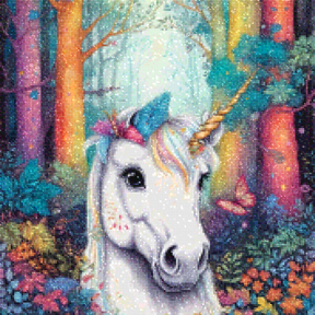 Diamantmaleri - Enhjørningsskov - SEOS Shop ®