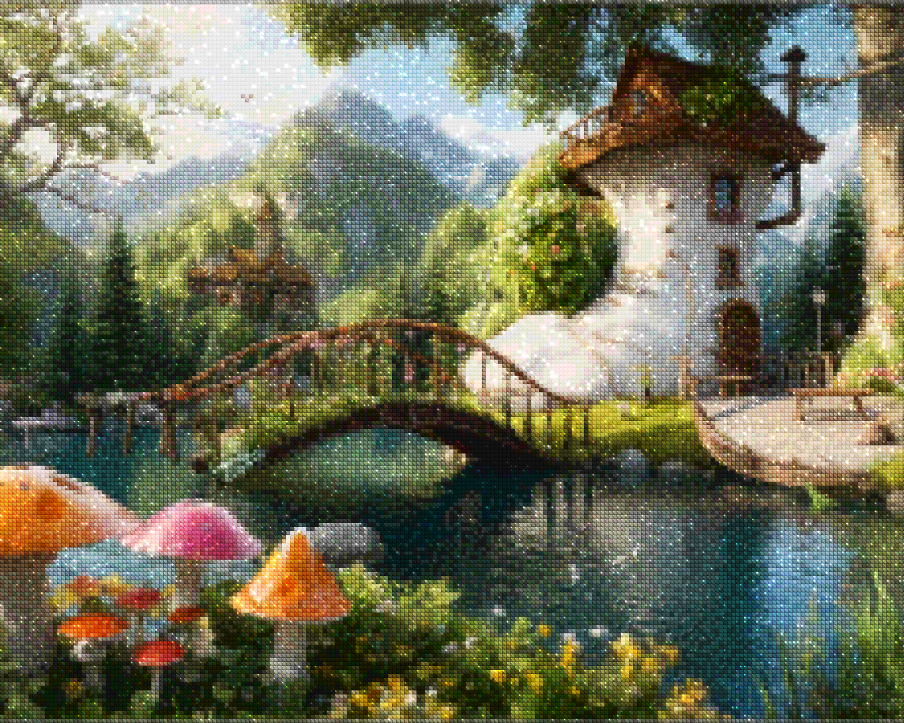 Diamantmaling - Skohus - SEOS Shop ®