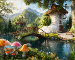 Diamantmaling - Skohus - SEOS Shop ®