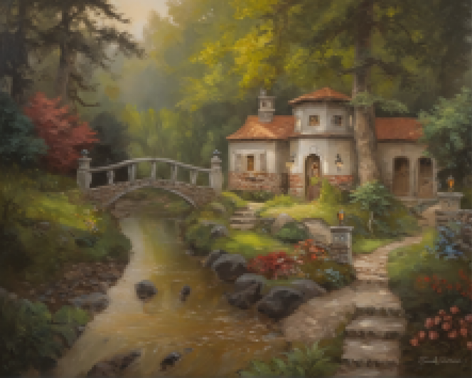 Diamantmaleri - Skovhytte - SEOS Shop ®