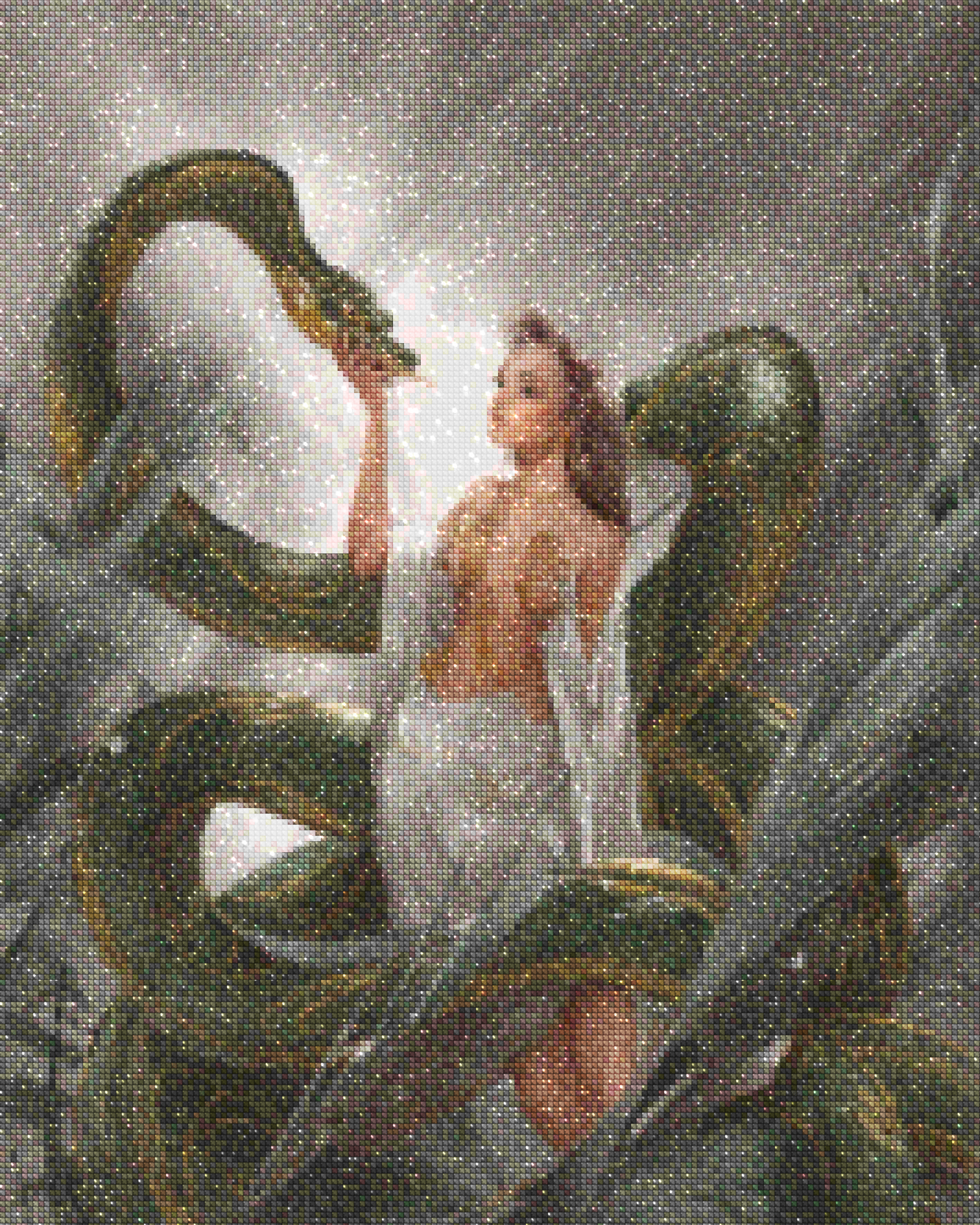 Diamantmaleri - Slangegudinde - SEOS Shop ®