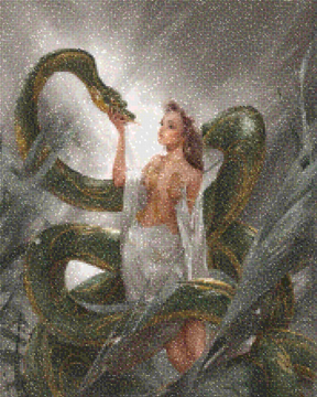 Diamantmaleri - Slangegudinde - SEOS Shop ®