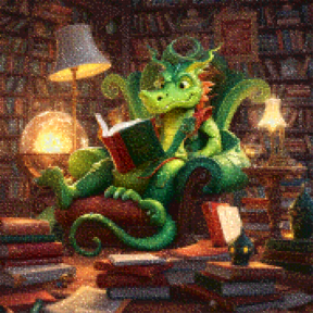 Diamantmaling - Dragebog V2 - SEOS Shop ®