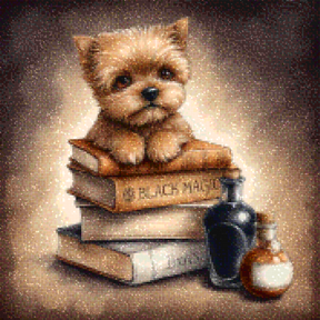 Diamantmaleri - Heksehvalp - SEOS Shop ®