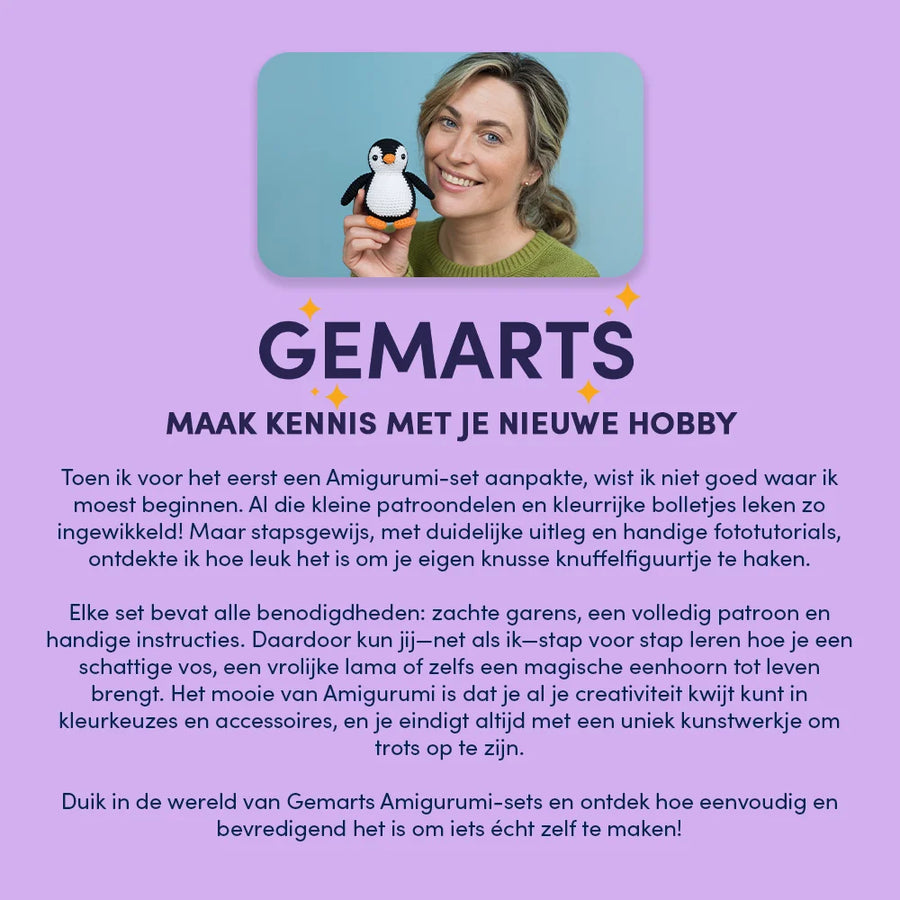 Amigurumi Hval - Gemarts