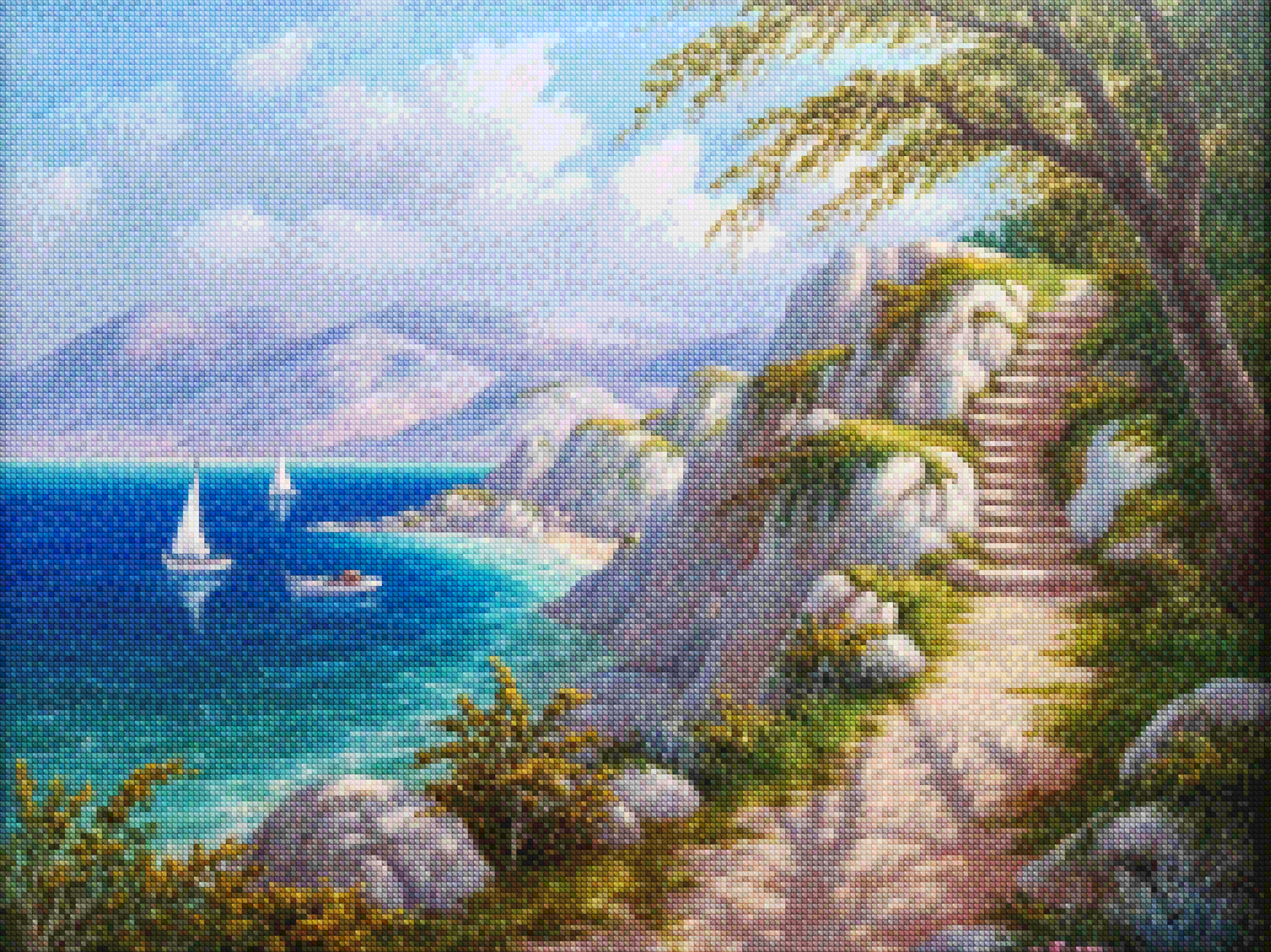 Diamantmaleri - Østi