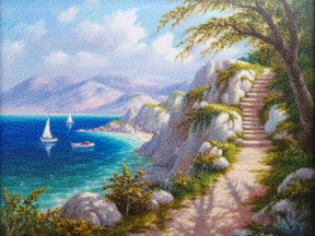 Diamantmaleri - Østi