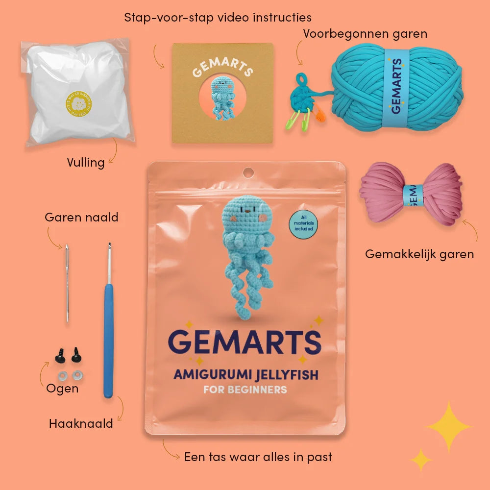 Amigurumi Vandmænd - Gemarts