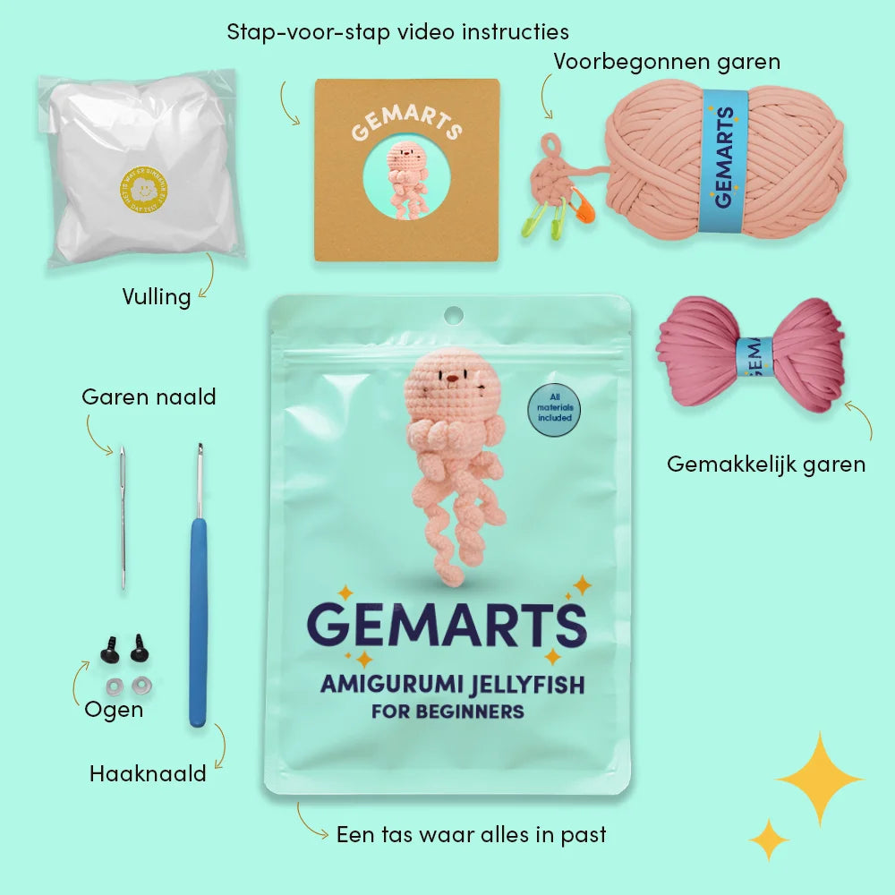 Amigurumi Vandmænd - Gemarts