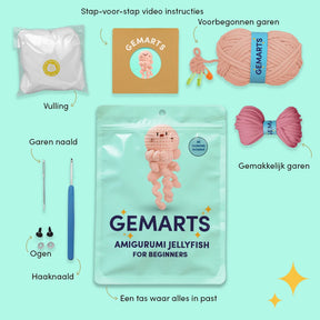 Amigurumi Vandmænd - Gemarts