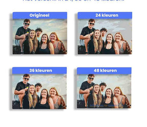 Diamantmaleri Safari Elefant 5 Luik