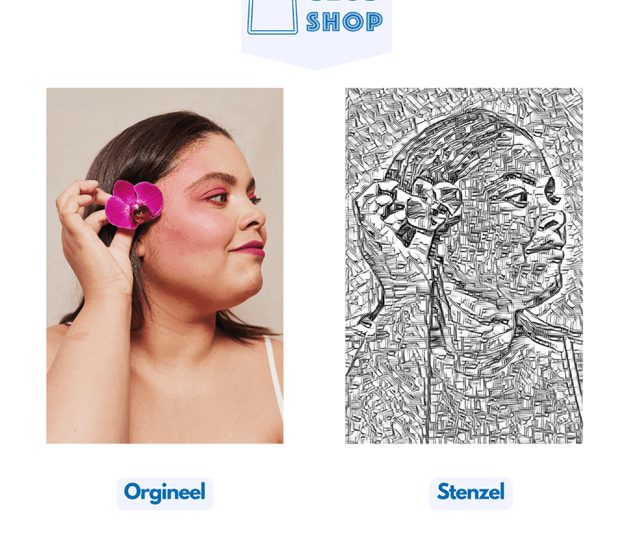 Diamantmaling af dit eget foto - Filtre