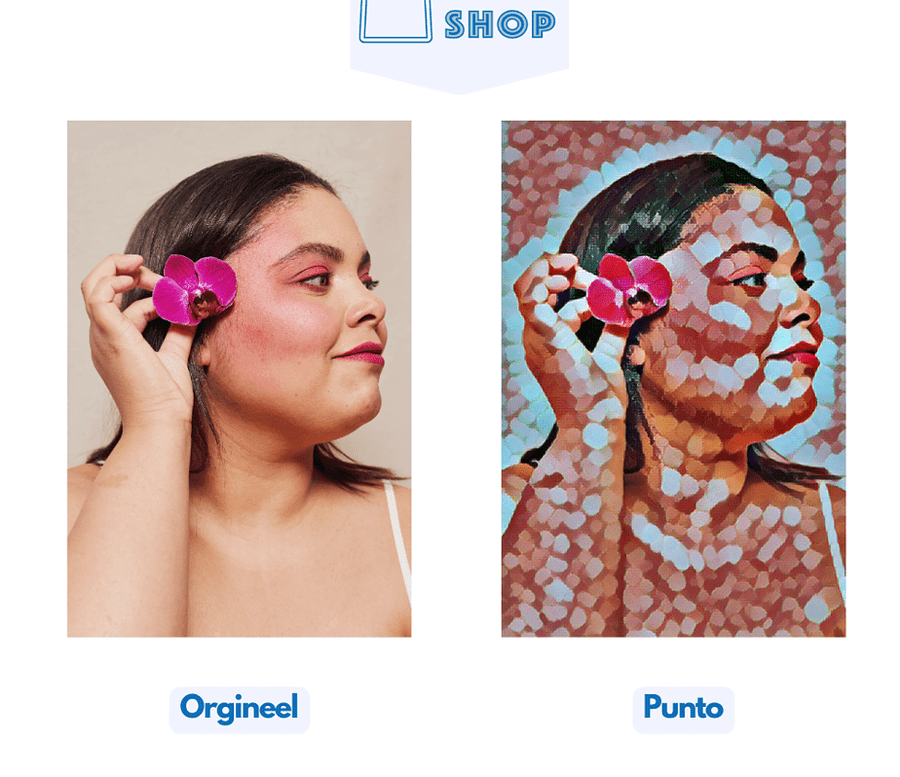 Diamantmaling af dit eget foto - Filtre