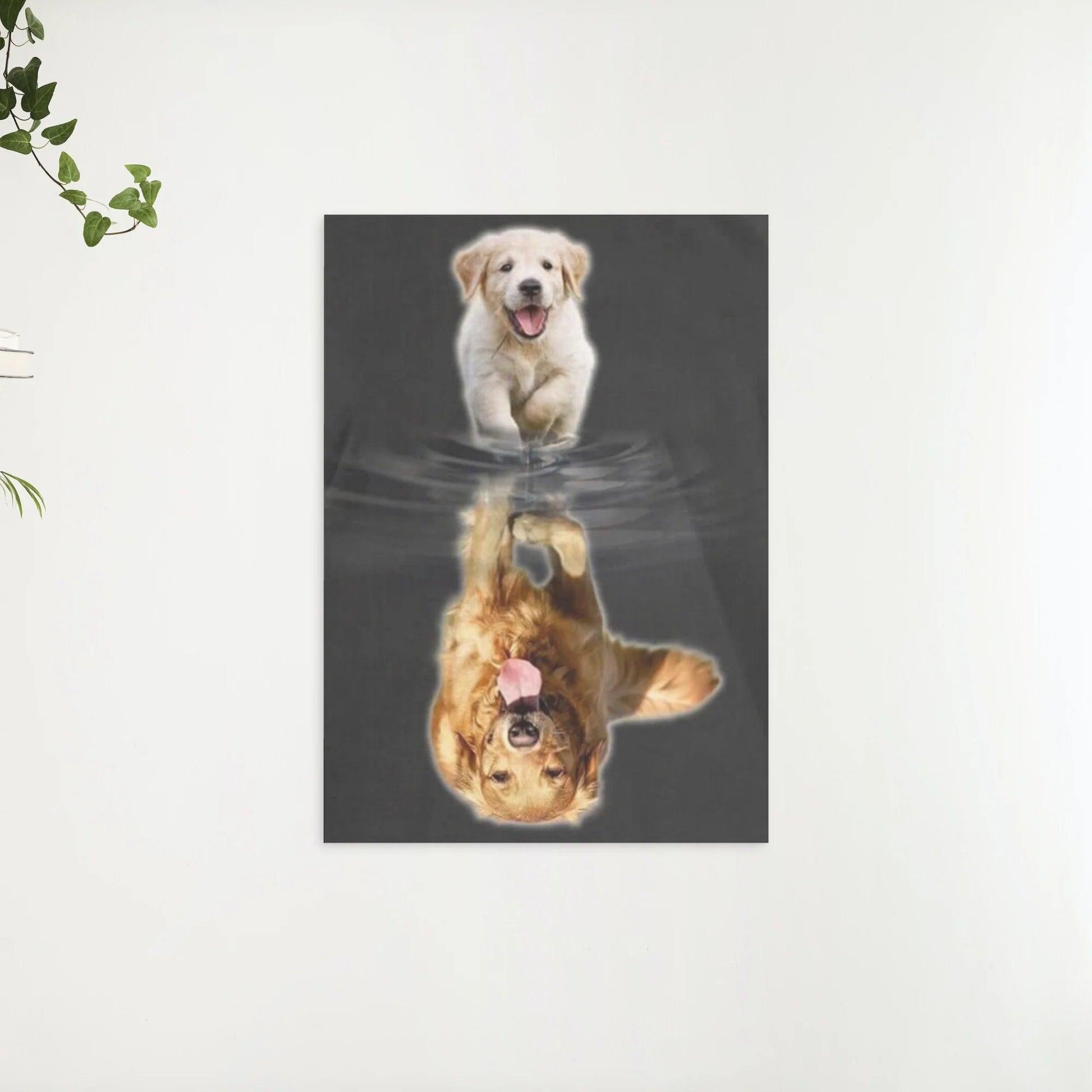 Diamantmaling Labrador hvalp til voksen - SEOS Shop®