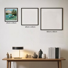 Mini diamantmaleri - Lazy Lagoon