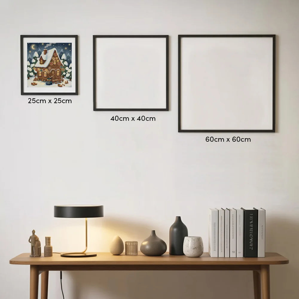 Mini diamantmaleri - Kirsebærflod