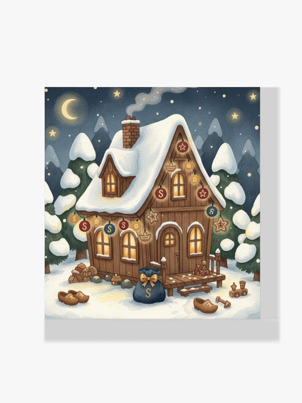 Mini diamantmaleri - Kirsebærflod