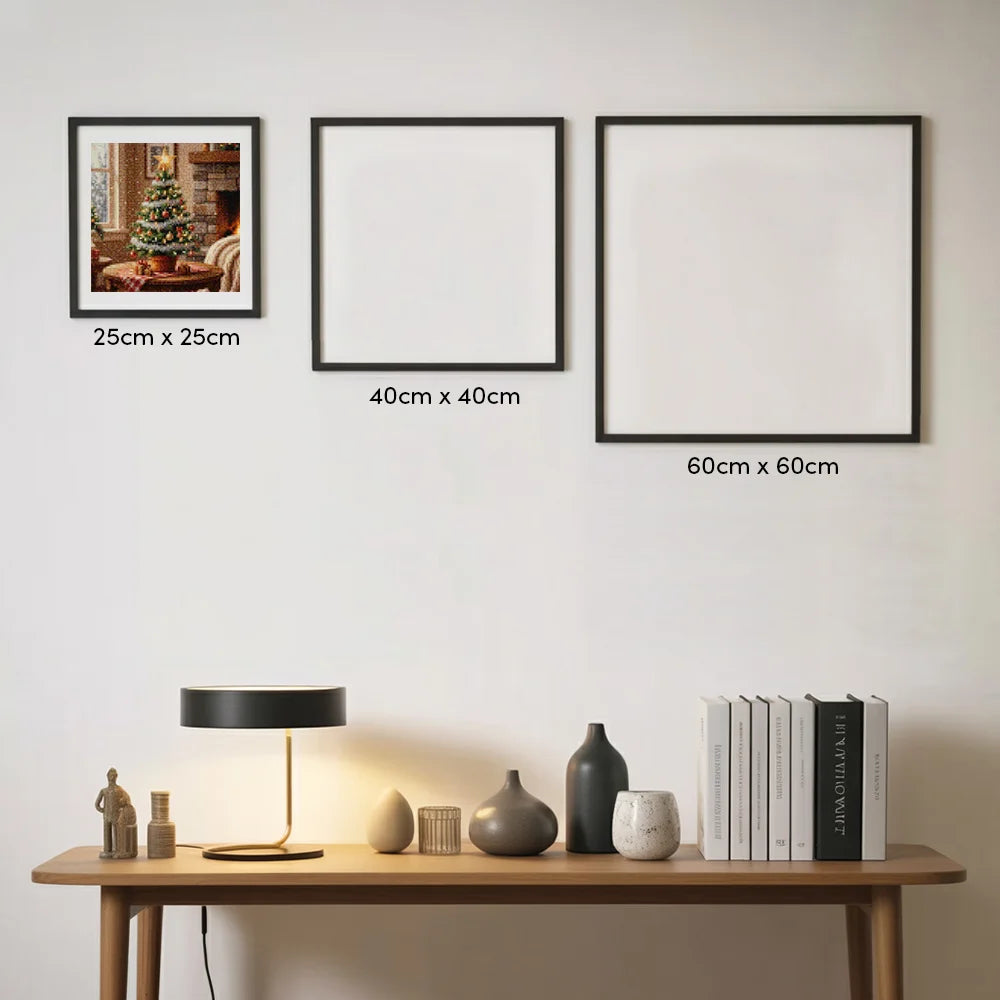 Mini diamantmaleri - Kirsebærflod