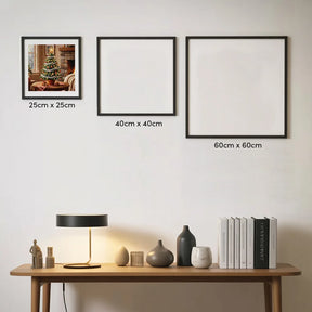 Mini diamantmaleri - Kirsebærflod