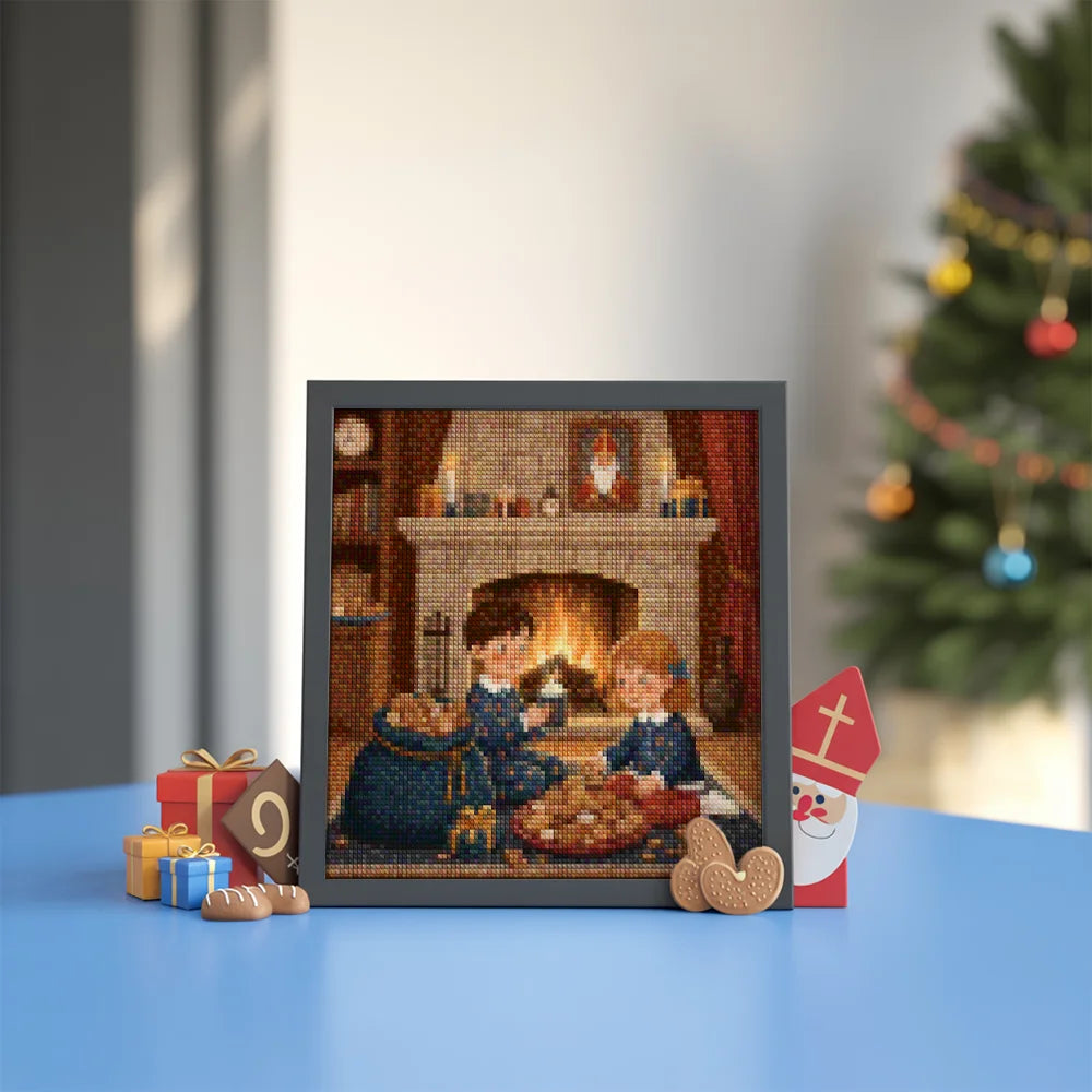 Mini diamantmaleri - Kirsebærflod