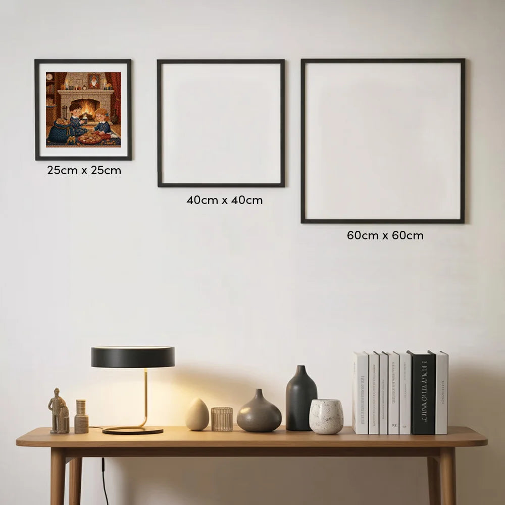 Mini diamantmaleri - Kirsebærflod