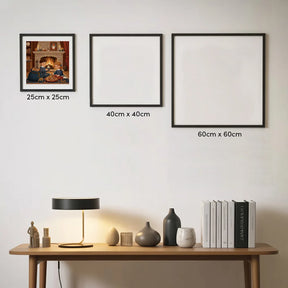 Mini diamantmaleri - Kirsebærflod