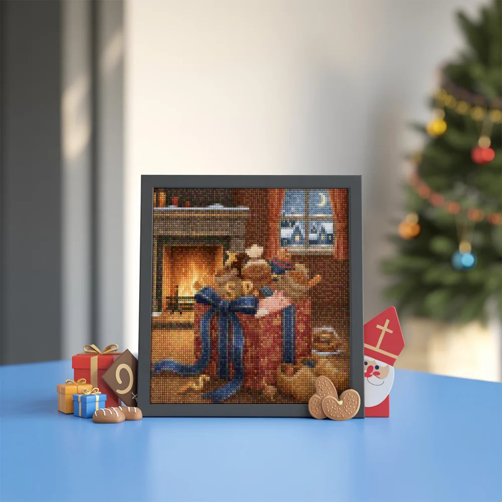 Mini diamantmaleri - Kirsebærflod