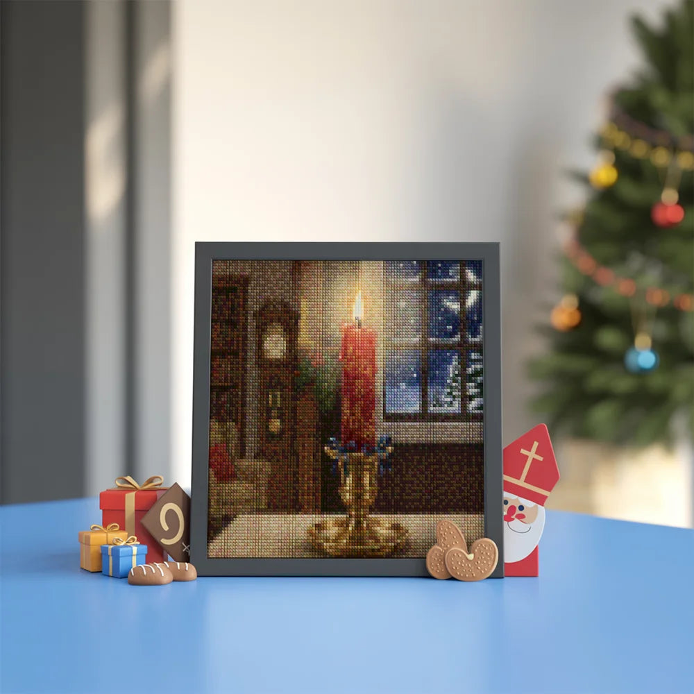 Mini diamantmaleri - Kirsebærflod