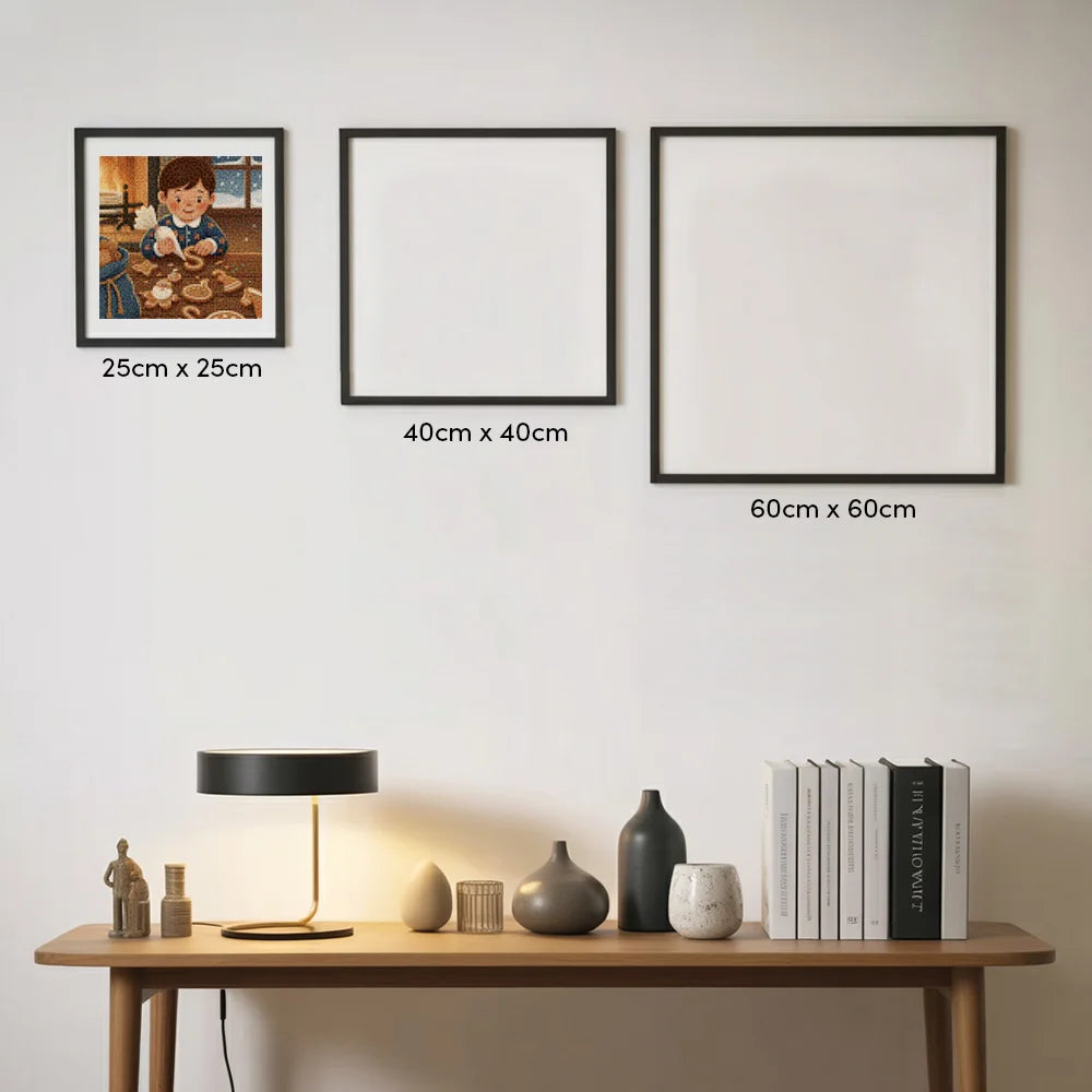 Mini diamantmaleri - Kirsebærflod